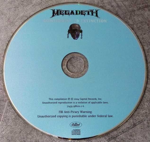 041 Countdown to Extinction 90年代ヴィンテージ Countdown to Extinction (Bonus Track Version) - メガデスの