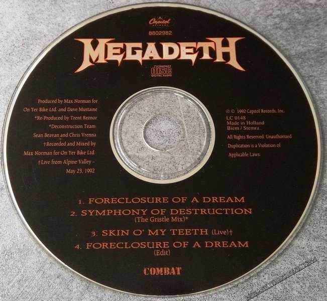 Megadeth Countdown To Extinction