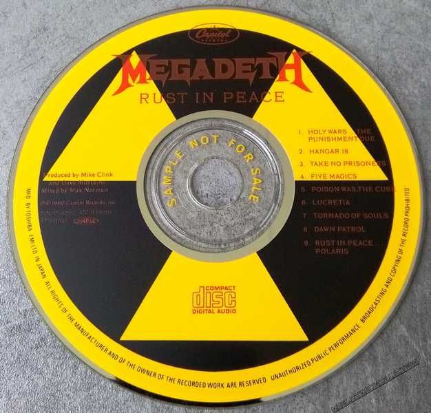 Megadeth Rust In Piece