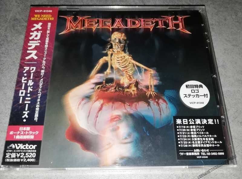 Megadeth The World Needs A Hero Collection