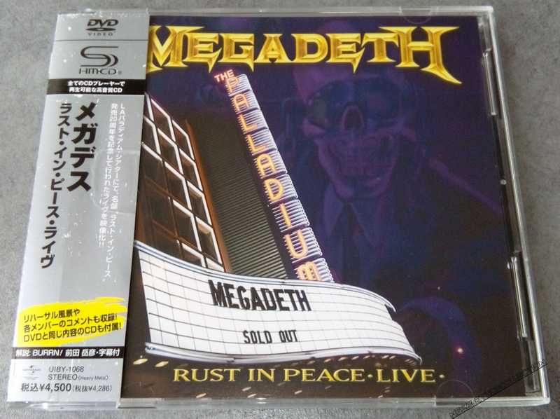 (未使用･未開封品)Rust in Peace Live [DVD] Amazon.com: Rust In Peace Live : Megadeth: Movies & TV
